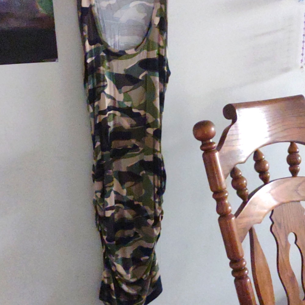 Camo dress for summer. Venus size M